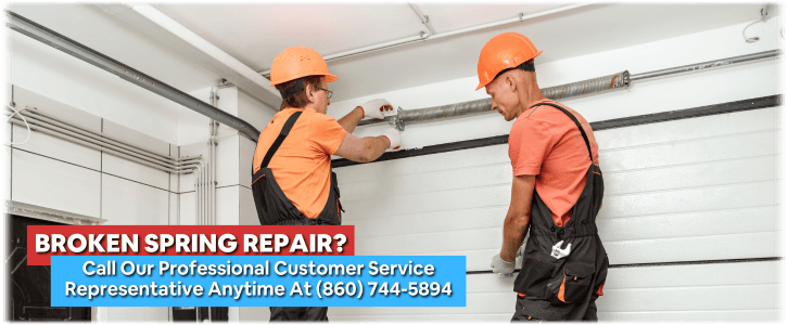 Broken Garage Door Spring Bristol CT